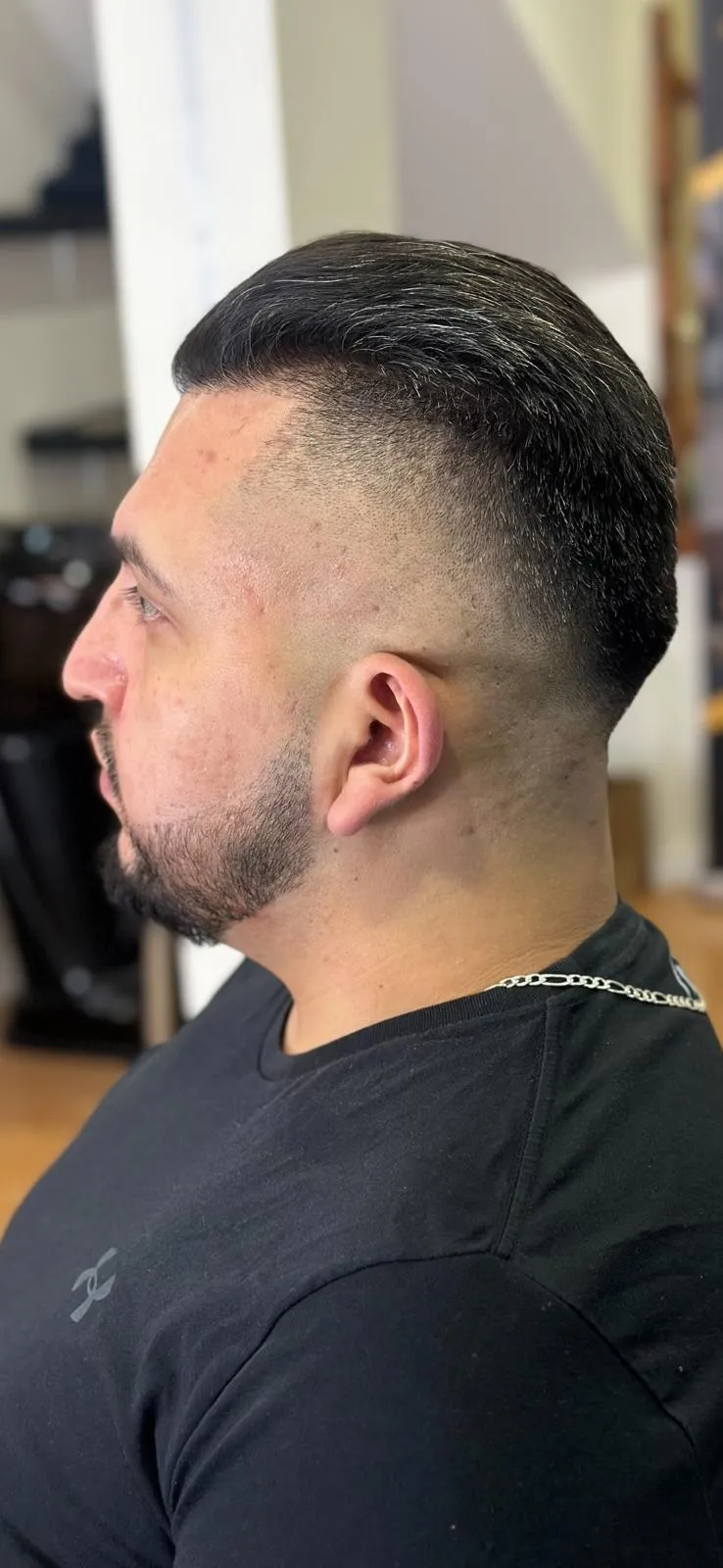Taper Fade & Full Beard, cut at Markcutit by Mark Yousif