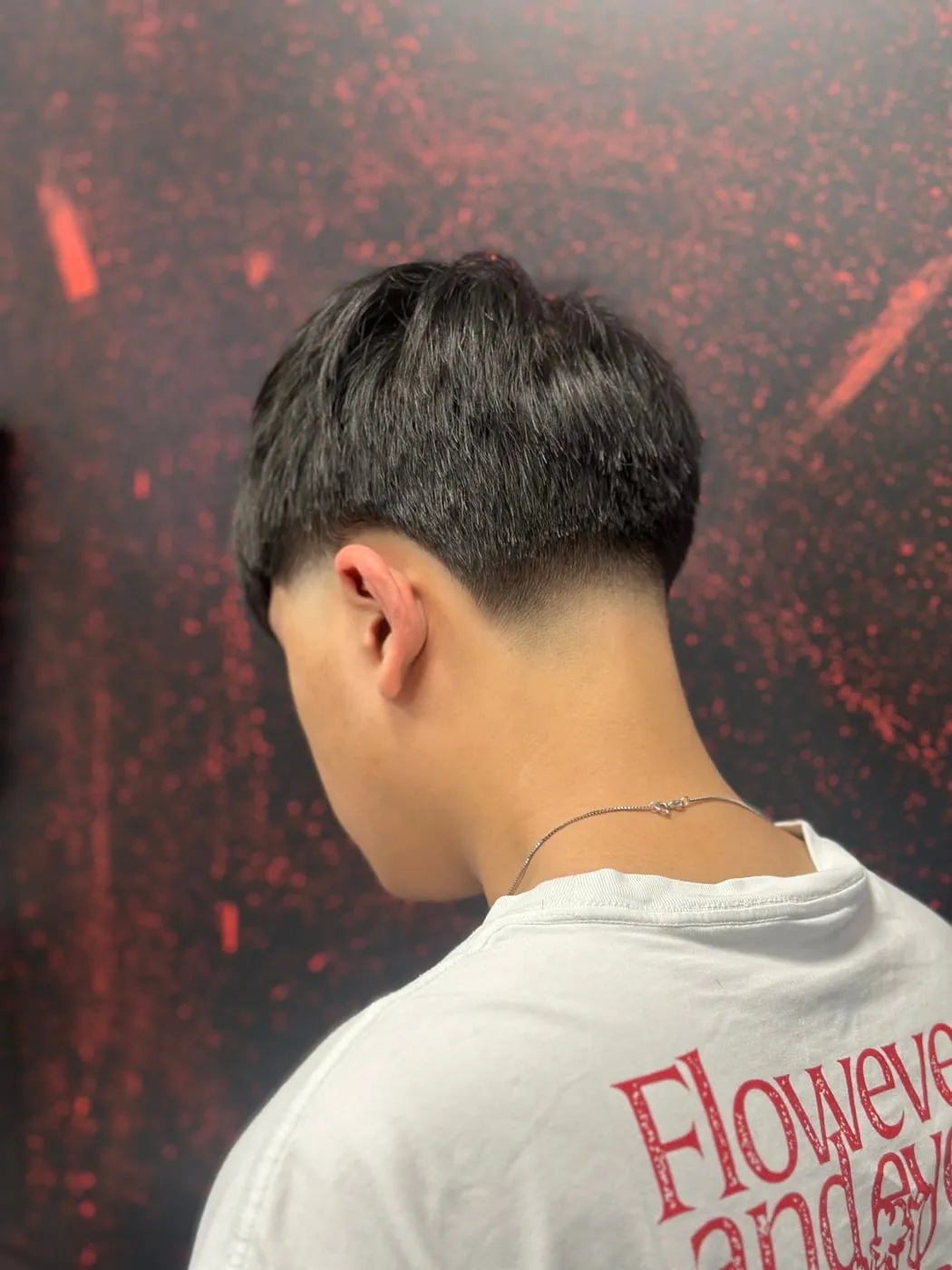 Heavy Fringe & Drop Fade, cut at Markcutit